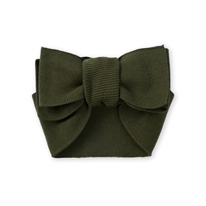 Wholesale 100% Cotton Solid Color Casual Baby Bow Headband Kids Bowknot Headwrap 110cm Custom Packaging <b>Gift</b> Accessory - Product Image 2