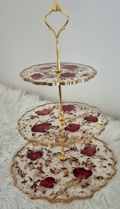 Support à gâteau en résine de haute qualité et au design unique, couleur unique, idéal pour les fêtes d'anniversaire, provenant d'Inde - Product Image 6