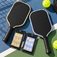 Bande de protection holographique pour bord de raquette de pickleball 20mm 23mm 26mm Or Argent pour OEM, marque privée, vente en gros