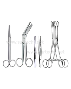 Gynaecology <b>Suture</b> Set Stainless Steel Gynecology Surgical Instruments CE Certified Hospital Grade <b>Kit</b> - Product Image 3