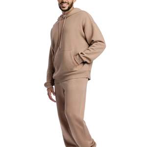 Survêtement à capuche personnalisé avec logo en strass, impression DTF DTG, effet délavé, streetwear premium, 360 g/m², sweats pour hommes, fabricant OEM ODM - Product Image 2