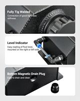 Tanque de Expansión Universal de 1L para Refrigerante, Negro, con Diseño a Prueba de Fugas y Fácil Instalación