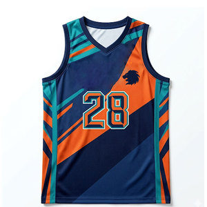 Camisetas de Baloncesto sin Mangas, del Mejor Fabricante, Nuevo Estilo, Camisetas de Baloncesto de Alta Calidad - Product Image 1