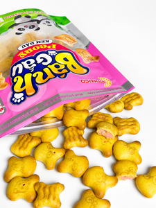 OEM ODM 200g Bear Biscuits <b>Chocolate</b> Strawberry Milk Cream Filled Crispy Cookies Wholesale Factory Looking for Distributor - Product Image 6
