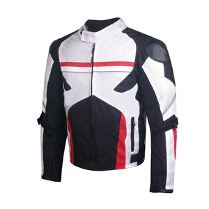 Mesh motorcycle <b>jacket</b> with polyester motorcycle <b>jacket</b> and heavy duty cordura <b>jacket</b> for mens double stitched <b>biker</b> <b>jacket</b> - Product Image 3