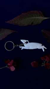 horn Beast Keychain <b>Key</b> <b>ring</b> with Lucky Amulet for Men & Women <b>Key</b> Holder - Product Image 2