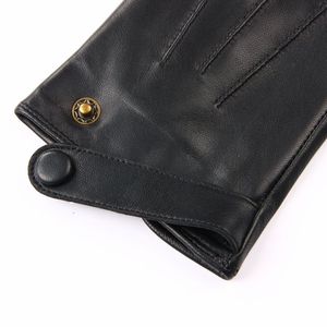 Guantes de Cuero para Exteriores para las Cuatro Estaciones, Aislantes, Suaves, Ecológicos, con Detección de Metales, Largos hasta la Muñeca, Antideslizantes, Duraderos, para Trabajo - Product Image 5