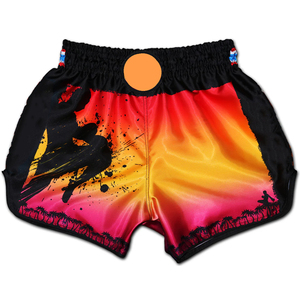 Pantalones Cortos de Muay Thai de Poliéster de Alta Calidad para Niños, Pantalones Cortos de Kickboxing, Pantalones Cortos de Muay Thai Más Vendidos de Alta Calidad - Product Image 1