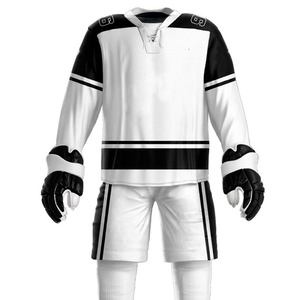Uniforme de Hockey sobre Hielo Cómodo y Personalizado, 100% Poliéster Transpirable, Unisex para Adultos, Diseño Personalizado - Product Image 4