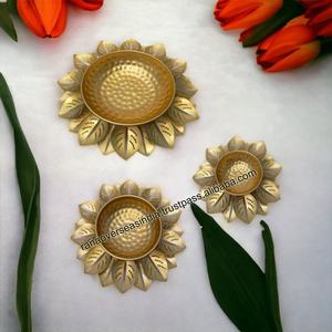 Bol Urli décoratif en fer de luxe de qualité supérieure parfait pour la pièce maîtresse de comptoir de décoration intérieure - Product Image 3