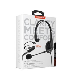 Casque téléphonique filaire professionnel V100 pour bureau - Product Image 3