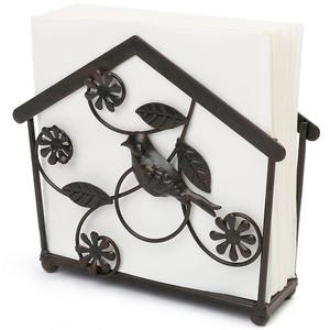 Servilletero de Metal con Diseño de Copa de Vino, Moderno Soporte de Servilletas de Metal para Mesa de Comedor, Cocina, Restaurante, Hotel, Bar - Product Image 6