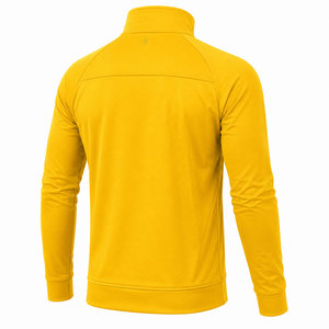 เสื้อแจ็คเก็ตสีเหลืองสดใสสำหรับผู้ชาย ดีไซน์คอตั้ง แขนยาว มีกระเป๋าข้าง ราคาประหยัด กันน้ำ - Product Image 2