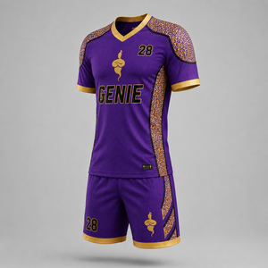 Uniforme de Fútbol Premium, Conjunto de Jersey Deportivo, Uniforme de Fútbol Hecho con Tela Ligera de Secado Rápido para Entrenamientos - Product Image 5