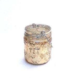 Portavelas de cristal hecho a mano de gran calidad, diseño antiguo esmerilado para iluminación romántica para decoraciones votivas de té de Navidad - Product Image 3