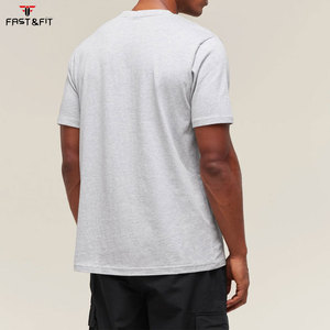 Camiseta Gráfica Sólida para Hombre, Informal, de Algodón Estampado, 180g, Tejido de Punto, Impresión Digital, Camiseta de Verano - Product Image 2