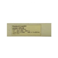 Servomotor y Controlador de Accionamiento Masterdrives MC 6SE7015-0EP50 en Stock