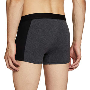 Boxers pour hommes en coton et élasthanne, taille mi-haute, respirants, séchage rapide, écologiques, sous-vêtements professionnels pour adultes, coupe classique, ODM - Product Image 5