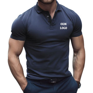 Polo unisex con bordado estampado de logotipo personalizado, nueva camiseta de golf de manga larga de otoño, Polo informal de negocios con solapa para hombre - Product Image 2