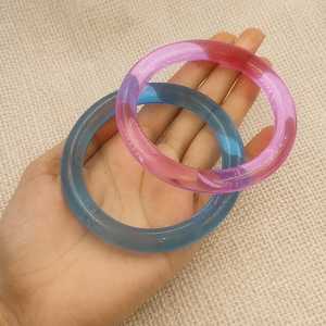 Brazalete de Resina Acrílica Islámica Hecho a Mano, Joyería de Moda Brillante y Colorida, Accesorio Elegante y Ligero, Regalo para Mujer - Product Image 5