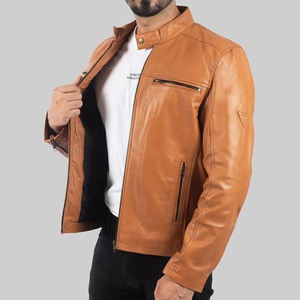 Vestes en cuir de luxe de haute qualité pour hommes - Product Image 3