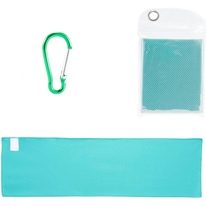 Serviettes de golf personnalisées imprimées recto-verso avec crochets, produit le plus vendu, en microfibre gaufrée, faible MOQ - Product Image 3