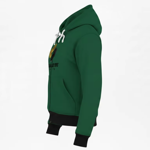 Men Athletic Full Zip Hoodie Custom Sportswear Training Sweatshirt Breathable Comfort Fit Gym Fitness Wear Hoodie - Product Image 3