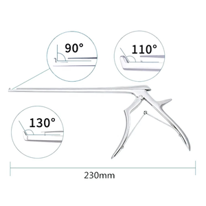 Ensemble d'instruments Kerrison en acier inoxydable entièrement personnalisés pour l'orthopédie et la neurochirurgie | Bone Punch/Rongeur Kit OEM/ODM - Product Image 1