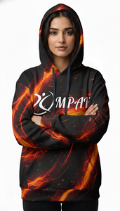 Sweat à capuche unisexe oversize tendance pour l'hiver avec design brodé de qualité supérieure, écologique, pour la mode urbaine et les tenues décontractées - Product Image 2