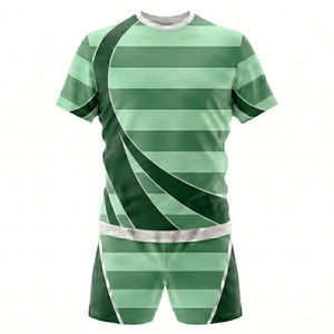 ชุดยูนิฟอร์มรักบี้แบบยูนิเซ็กซ์ ผลิตจากโพลีเอสเตอร์บริสุทธิ์ เป็นมิตรต่อสิ่งแวดล้อม พร้อมเชือกผูก แห้งเร็ว ระบายอากาศได้ดี ป้องกันแบคทีเรีย คุณภาพสูง รับผลิตตามแบบ - Product Image 2