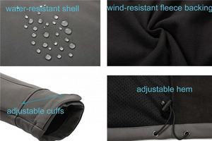 Chaqueta de concha suave personalizada, impermeable, de alta calidad, duradero y duradero, tamaño personalizado, Logo y Color - Product Image 5