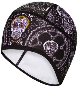 Bonnet d'hiver en acrylique tricoté sur mesure avec revers et strass pour femme, bonnet avec logo - Product Image 5