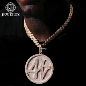 Charmes en argent 925 plaqué or de qualité supérieure Jewelux, bijoux hip-hop, certifiés IGI, prix de gros, fournisseur indien - Product Image 1