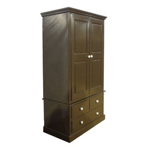 Garde-robes en bois massif pour enfants, ensemble de meubles de chambre d'enfant de style minimaliste moderne, placard pour enfants, meubles de maison et d'hôtel - Product Image 2