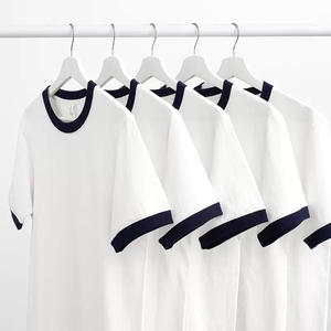 T-shirts streetwear décontractés pour hommes style hip-hop, manches courtes, été, grandes tailles, t-shirts ringer pour hommes - Product Image 4