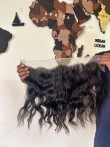 Closure en cheveux humains Remy indiens la plus vendue avec double trame cousue à la machine, sans traitement chimique pour des performances durables - Prix - Product Image 4