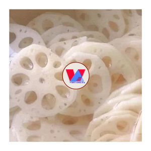 Rodajas de raíz de loto enlatadas con sabor a nuez, 28 oz, trozos de raíz de lirio de agua en jarabe para sopas dulces, postres, encurtidos y ensaladas, 800 g - Product Image 1