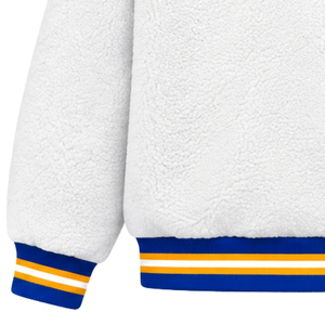 Chaqueta Bomber Reversible de Sherpa Personalizada de la Hermandad Griega Sigma Gamma Rho para Mujer, Abrigo de Invierno Cálido de Doble Cara con Forro Polar, OEM ODM - Product Image 6