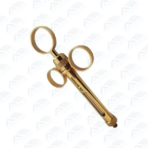 Jeringa de Aspiración Quirúrgica Dental con Logotipo OEM a Color, Precisa y de Primera Calidad, con Anillo de Pulgar Chapado en Oro - Product Image 5