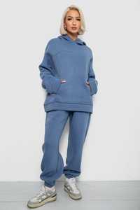 Ensemble de survêtement en polaire essentiel, deux pièces, tenue décontractée et sportive pour l'exercice confortable, la marche, la remise en forme, l'entraînement, la course à pied, la maison - Product Image 1