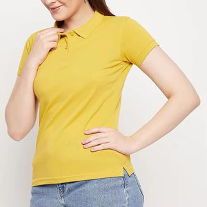 Camisetas Polo de Manga Corta para Mujer, Transpirables, de Algodón y Poliéster, con Logotipo Personalizado, Estilo Casual, Sublimadas - Product Image 2