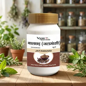 Extracto de planta Balchhad (Jatamansi) Churna disponible en stock. Fórmula herbal ayurvédica para el equilibrio mental y el bienestar diario. - Product Image 3