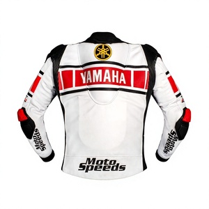เสื้อแจ็คเก็ตมอเตอร์ไซค์หนังจิงโจ้แบบกำหนดเอง Ramaha MotoCP ชุดแข่งรถ/เสื้อแจ็คเก็ตป้องกันระดับ CE - Product Image 2