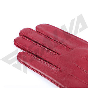 Premium Opera-Length Genuine Leather Gloves in Stunning Spectrum of Colors Women's Luxury Winter Opera Leather Gloves-Casual Bre - Product Image 3