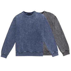 100% Cotton Sportswear Crew Neck Custom Tracksuits Summer <b>Shorts</b> and Sweatsnirt Jogger SetAcid Wash <b>Men</b> 2 Piece <b>Short</b> Set - Product Image 6