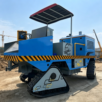 Machine à extruder les bordures et les trottoirs tout-terrain robuste pour la pose de béton sur routes et autoroutes