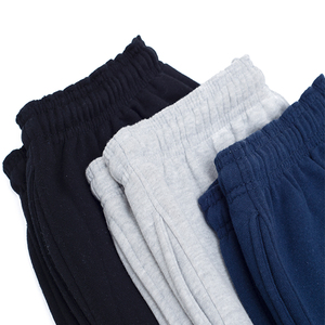 High Quality Men's 100% Cotton Casual Straight Knitted Flat Front 350 GSM <b>Trouser</b> <b>Elastic</b> <b>Waist</b> Breathable Eco-Friendly Quick - Product Image 2