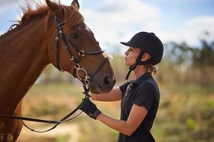 High Quality Equestrian Horse Riding Gloves Reinforced Stitching Superior <b>Grip</b> <b>Control</b> Comfortable Fit for Dressage Jumping - Product Image 4