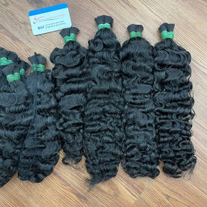 Flash Sale Bulk Hair Bundles Steam Burmese Curly Black Colors 100% Vietnamese Human Hair No <b>Tangle</b> No Shedding - Product Image 5