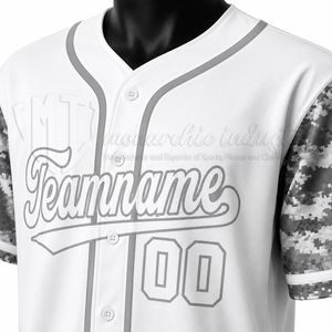 Camiseta de Béisbol Sublimada Personalizada, 100% Poliéster, Malla Transpirable de Secado Rápido, Logotipo Personalizado, Uniforme de Equipo Unisex para Adultos - Product Image 6